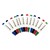 Makamark Markers - Package of 12 (Assorted Colors)